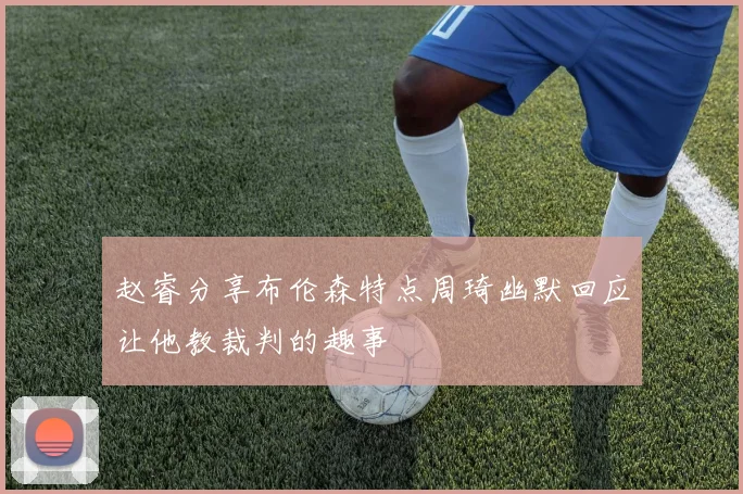赵睿分享布伦森特点周琦幽默回应让他教裁判的趣事